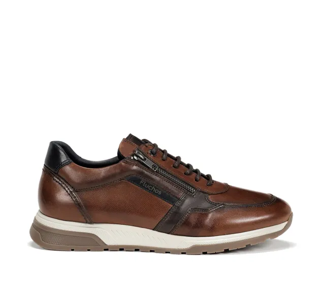 Fluchos Louis F1600 sneakers uomo marroni pelle