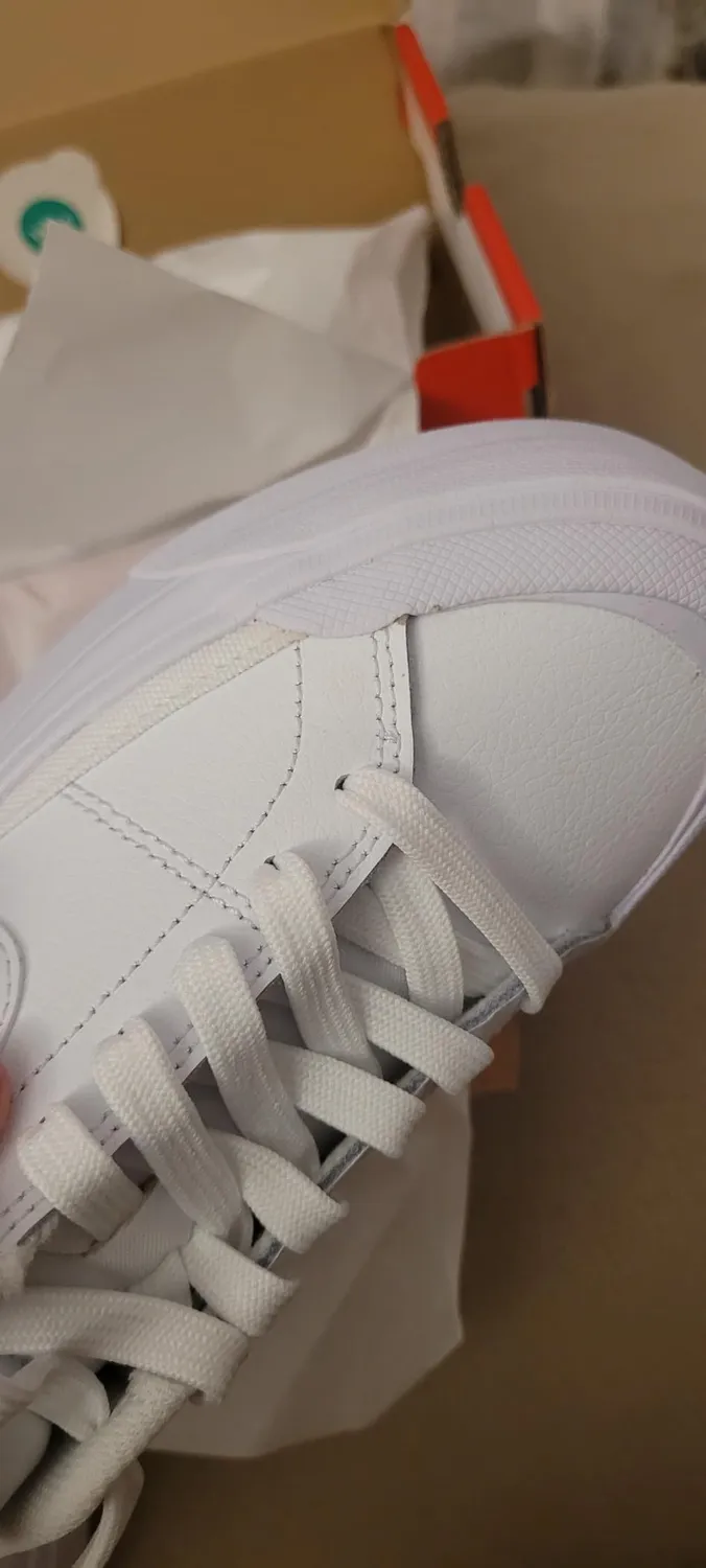 Nike Court Legacy Lift sneakers donna platform bianche