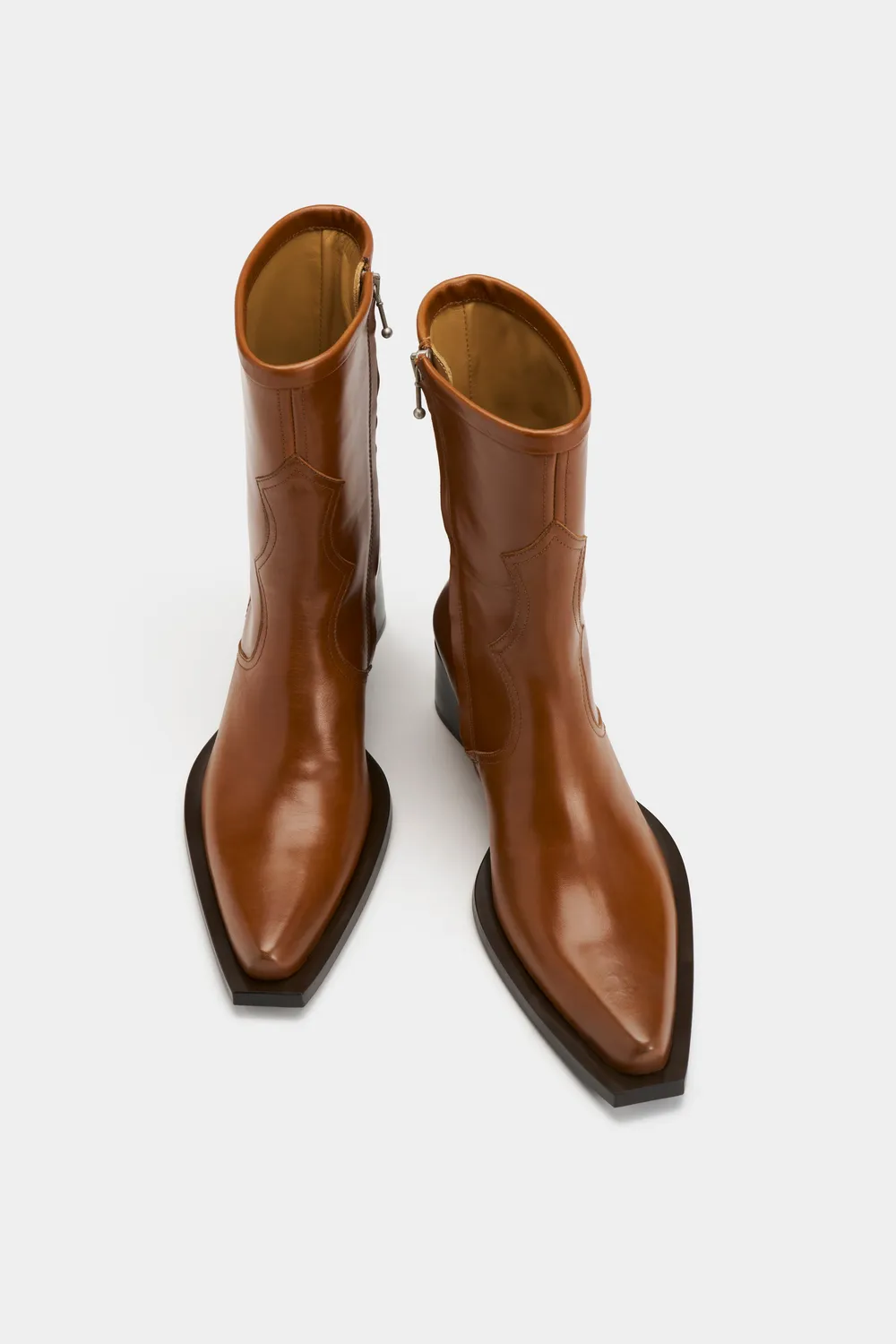 Eytys Rari stivali texani pelle cuoio saddle