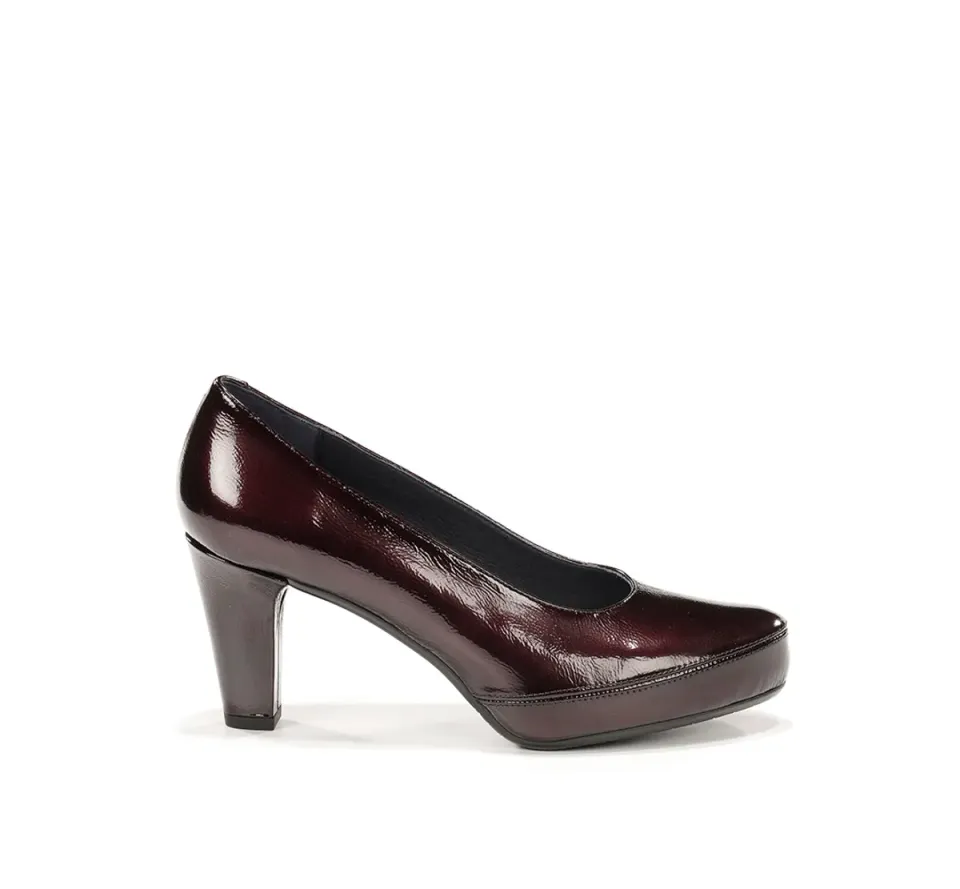Fluchos Blesa D5794 décolleté donna bordeaux tacco medio