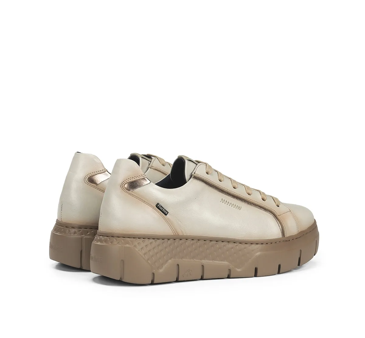 Fluchos Ilia F2305 sneakers donna bianche rialzate