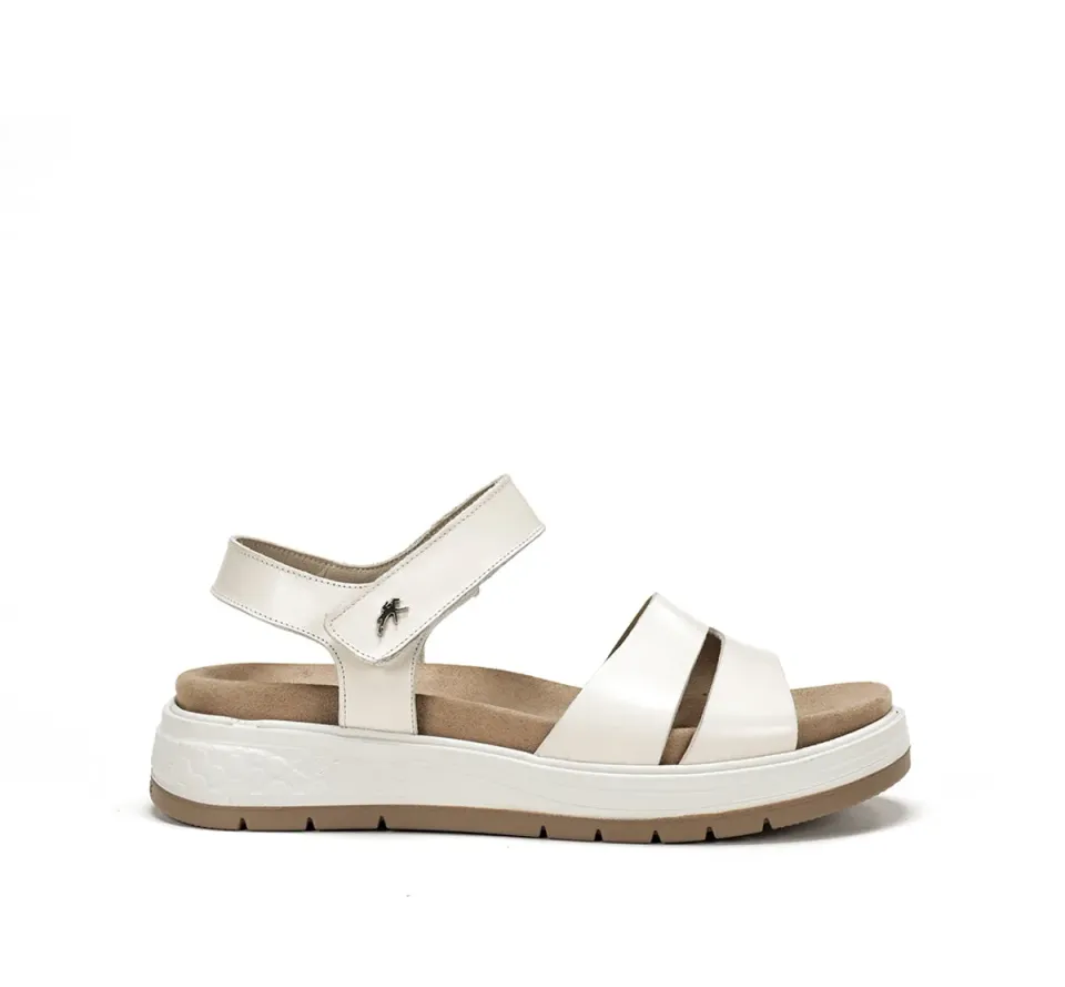 Fluchos Street F2006 sandali donna taupe pianta larga
