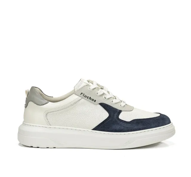 Fluchos Boston F1970 sneakers uomo blu leggere
