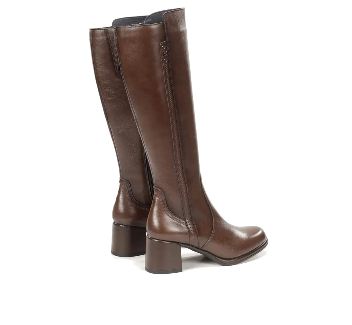 Fluchos Frixe D9820 stivaletti donna marroni tacco