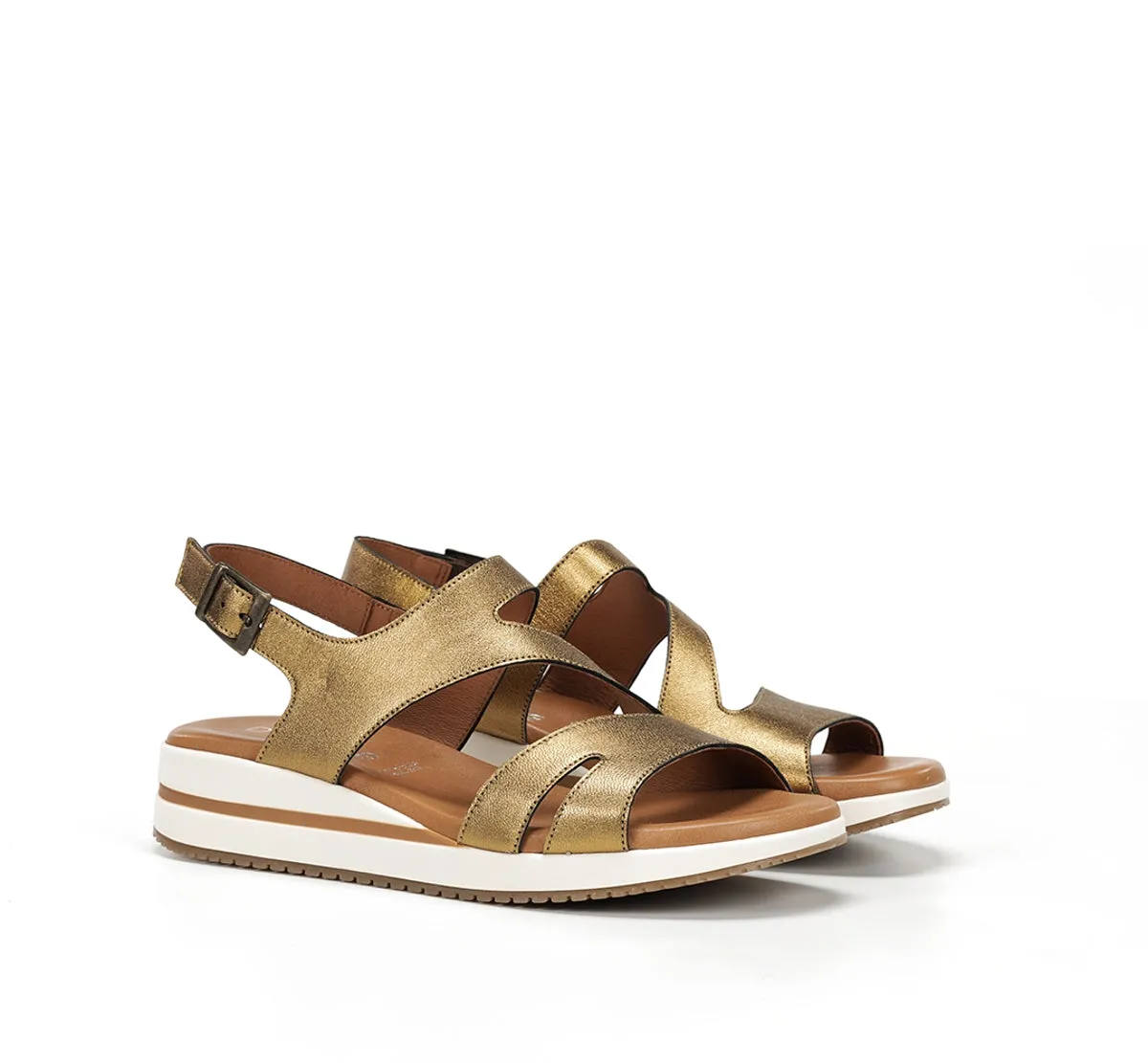 Fluchos Dorking Merlo D9688 sandali donna oro