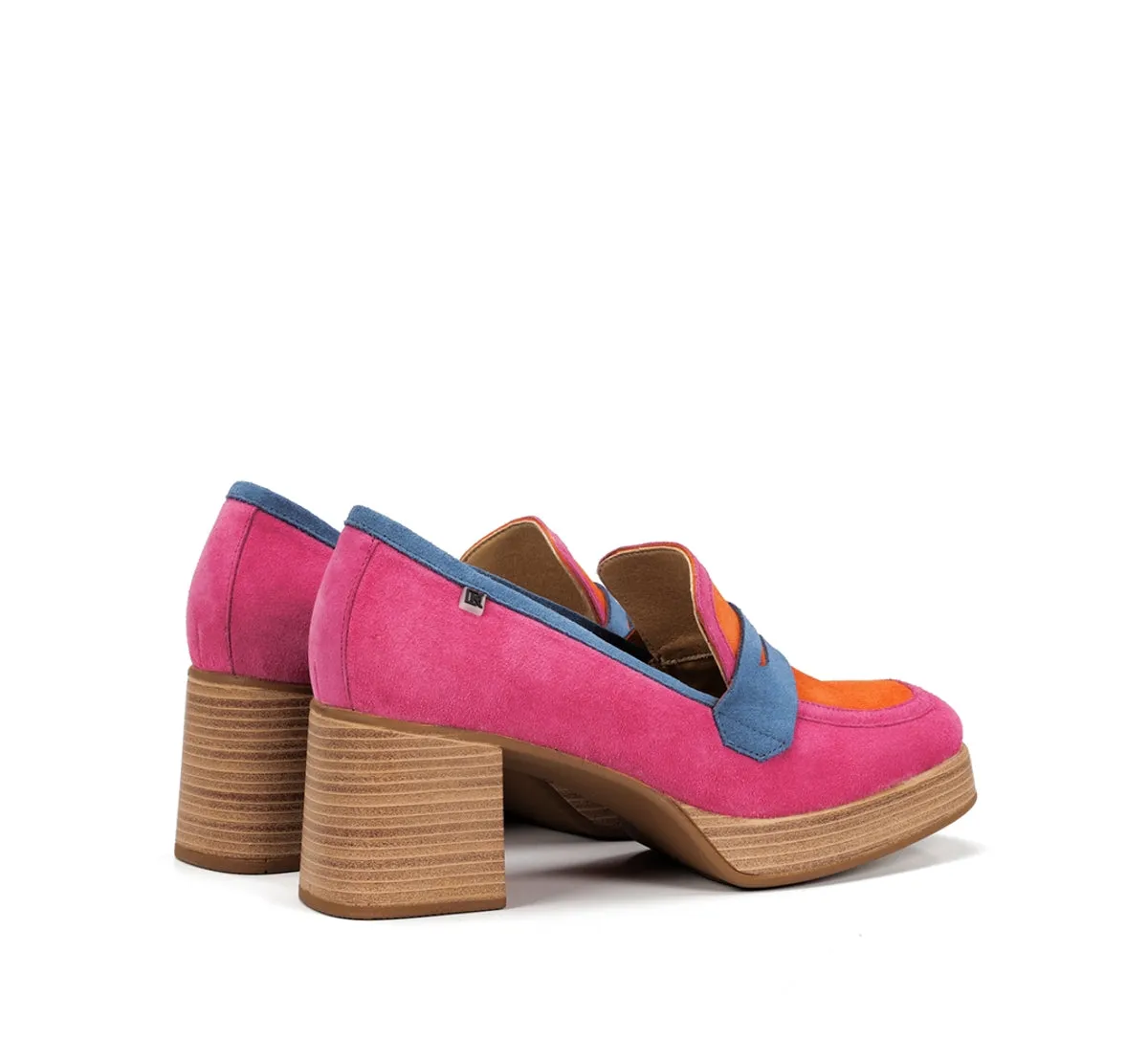 Dorking Cristel D9440 Mocassini Donna Rosa Plateau