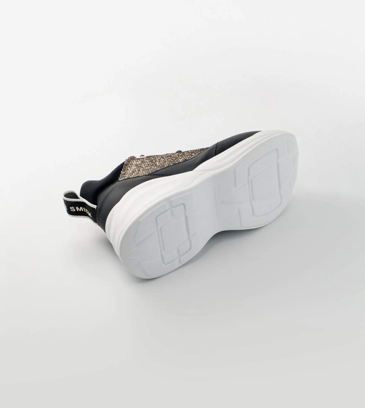 Alexander Smith London Eye sneakers donna gold plateau pelle