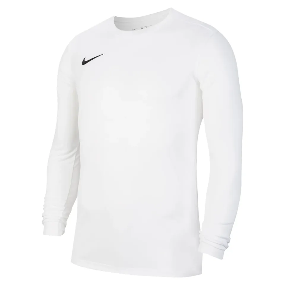 Nike Park VII maglia calcio bimbo bianca L/S