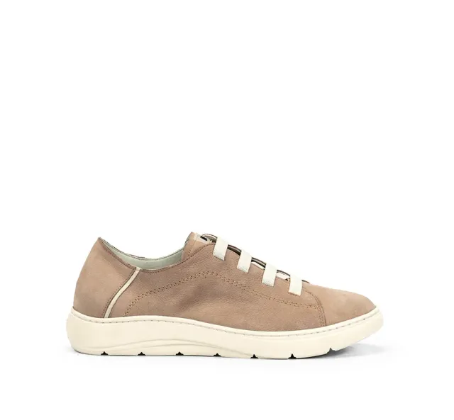 Fluchos Yet D9500 scarpe donna taupe pianta larga
