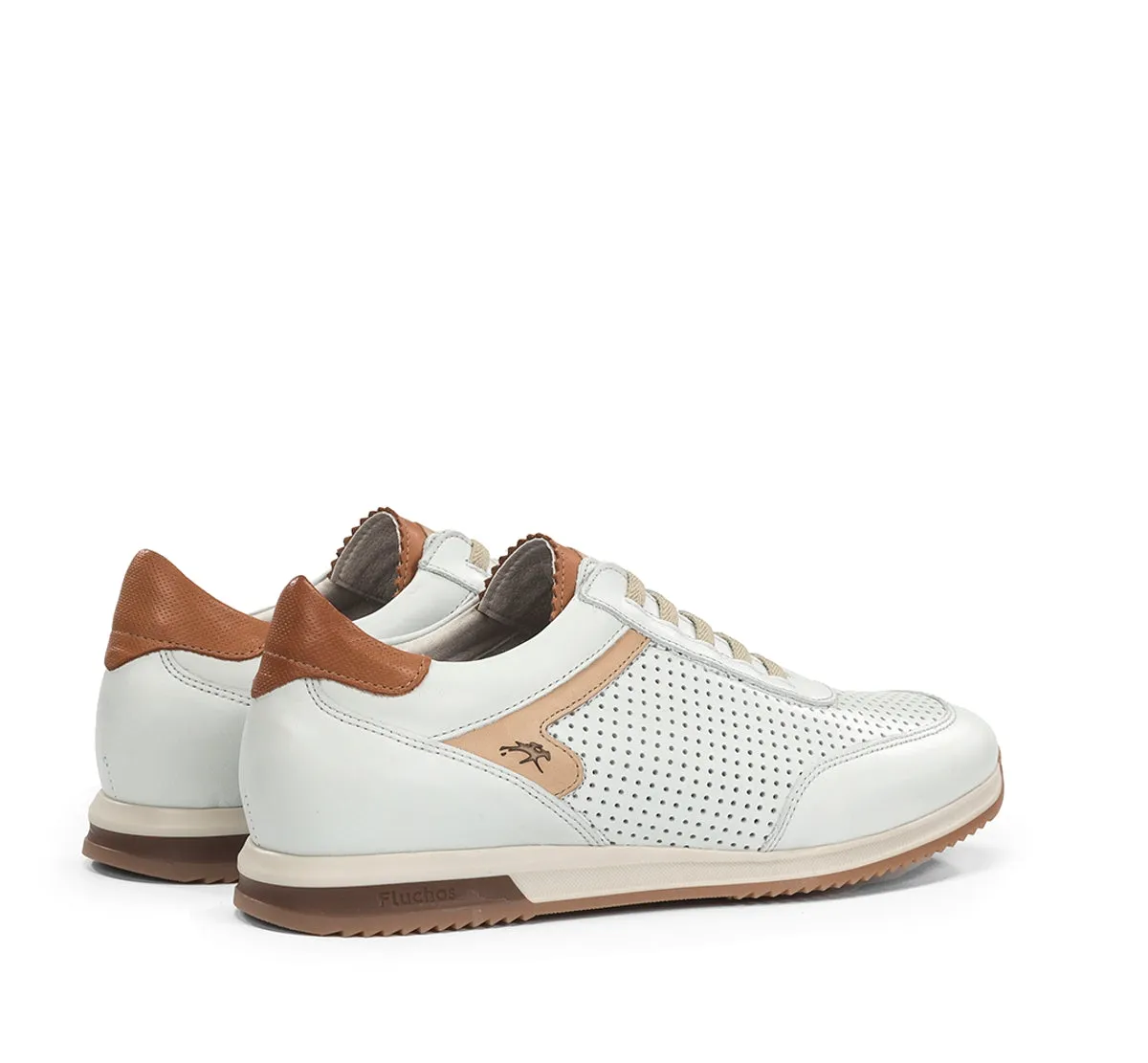 Fluchos Samir F2189 sneakers uomo bianche traspiranti