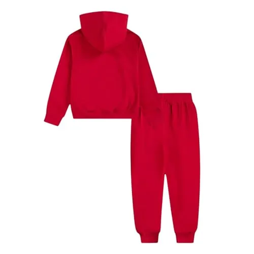 Nike Jordan Brooklyn felpa bambina rossa calda