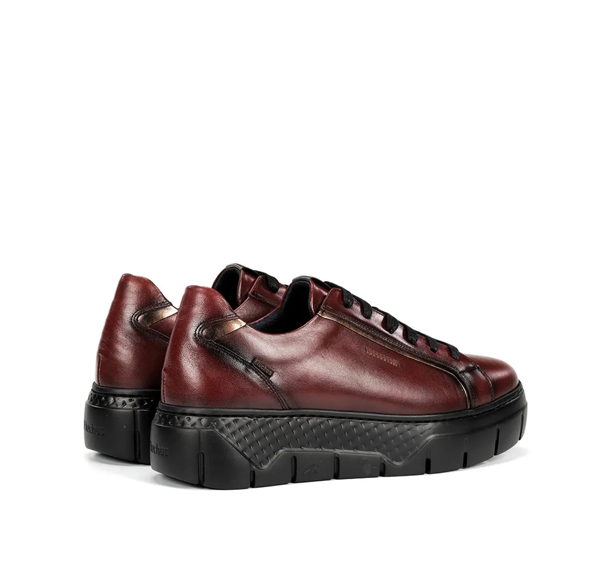 Fluchos Ilia F2305 Sneakers Donna Bordeaux Zeppa