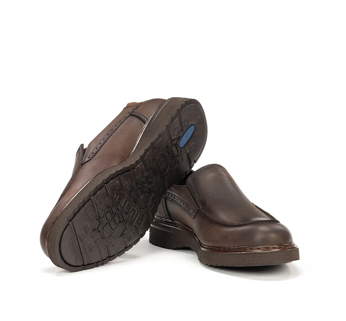 Fluchos Warrior F2031 slip on uomo marrone pelle cerata