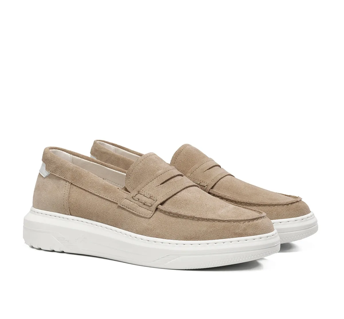 Fluchos Boston F2224 mocassino tortora casual