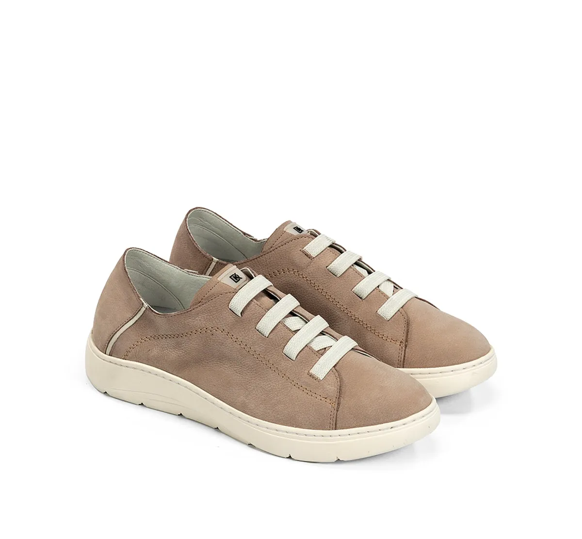 Fluchos Yet D9500 scarpe donna taupe pianta larga