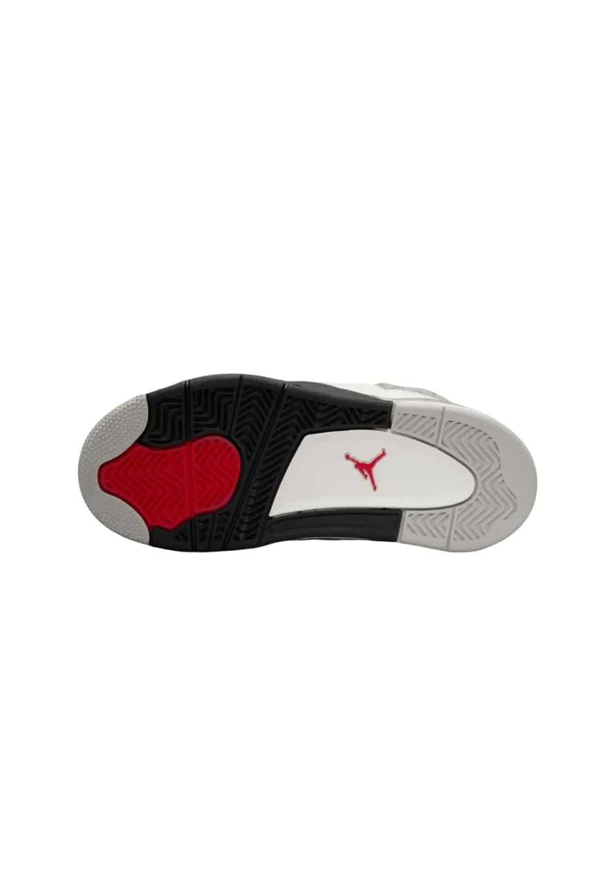 Nike Air Jordan 4 Retro scarpe uomo 46 EU bianco rosso