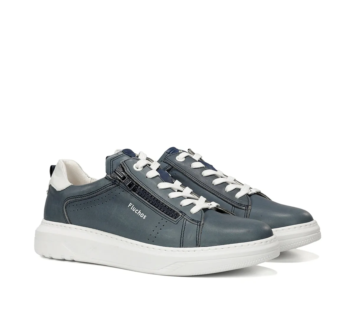 Fluchos Boston F1969 sneakers uomo blu