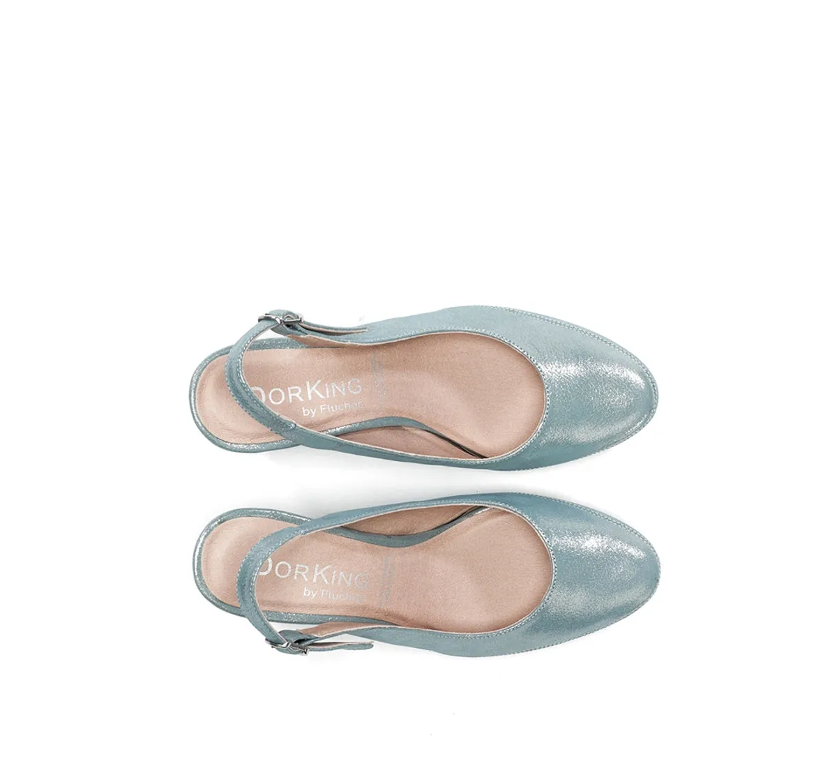 Dorking Blesa D5833 Décolleté Donna Blu Tacco Medio