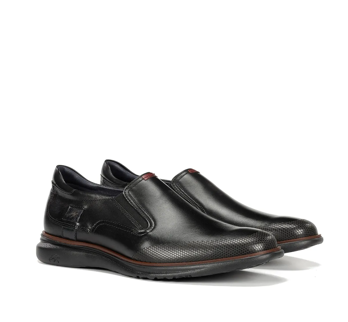 Fluchos Fenix F0205 slip-on uomo nere ammortizzate