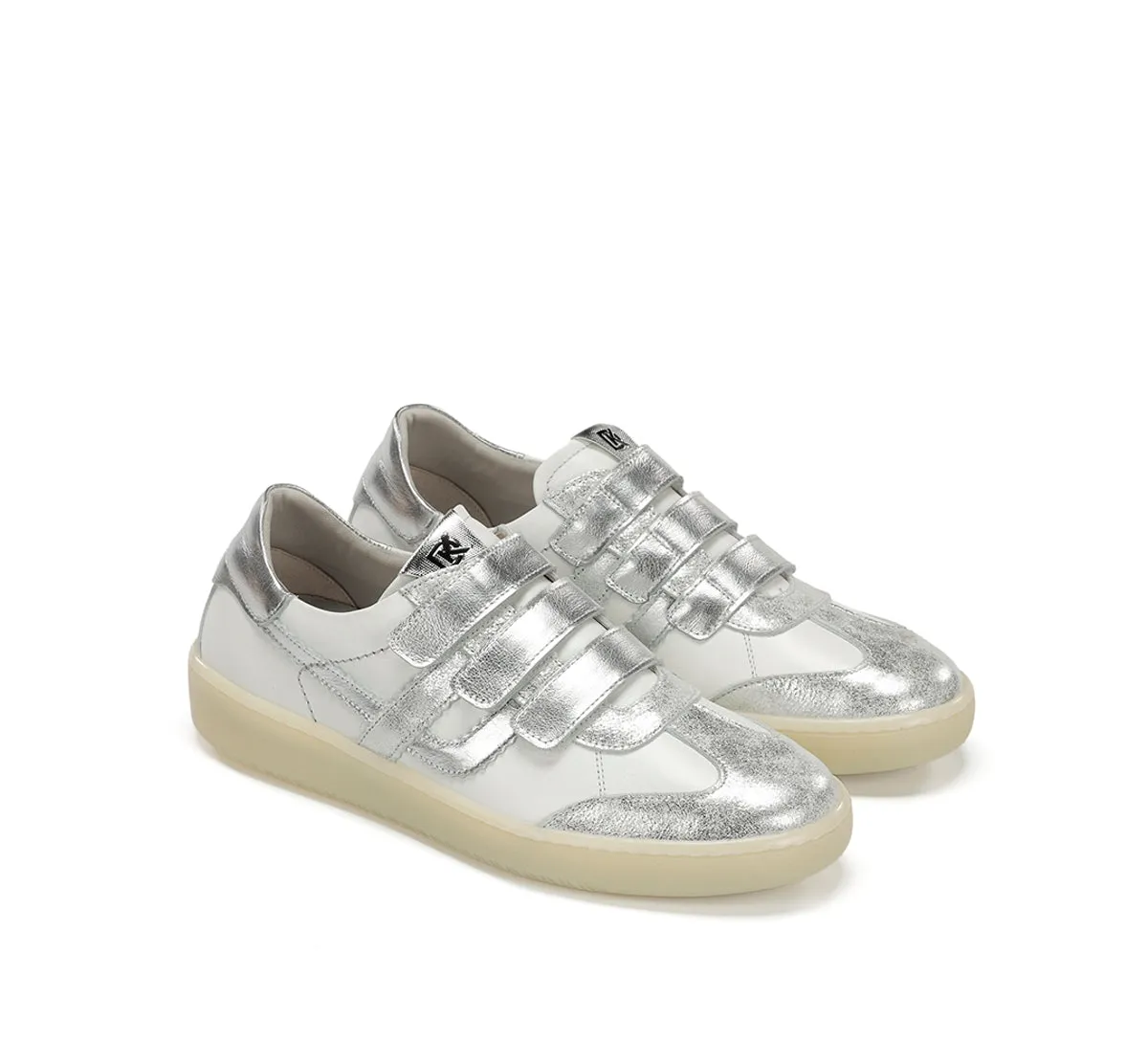 Fluchos Lynn D9610 sneakers donna argento metallizzato