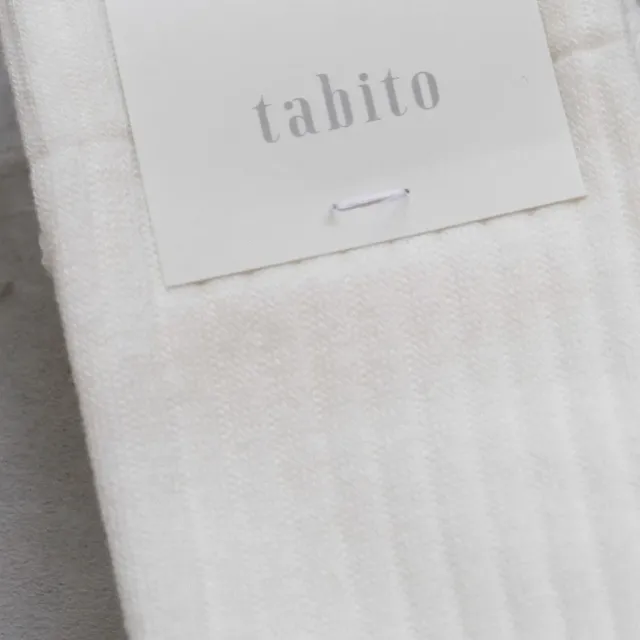 Tabito 44 Tabi Daily Socks calzini tabi bianchi 23-25 cotone