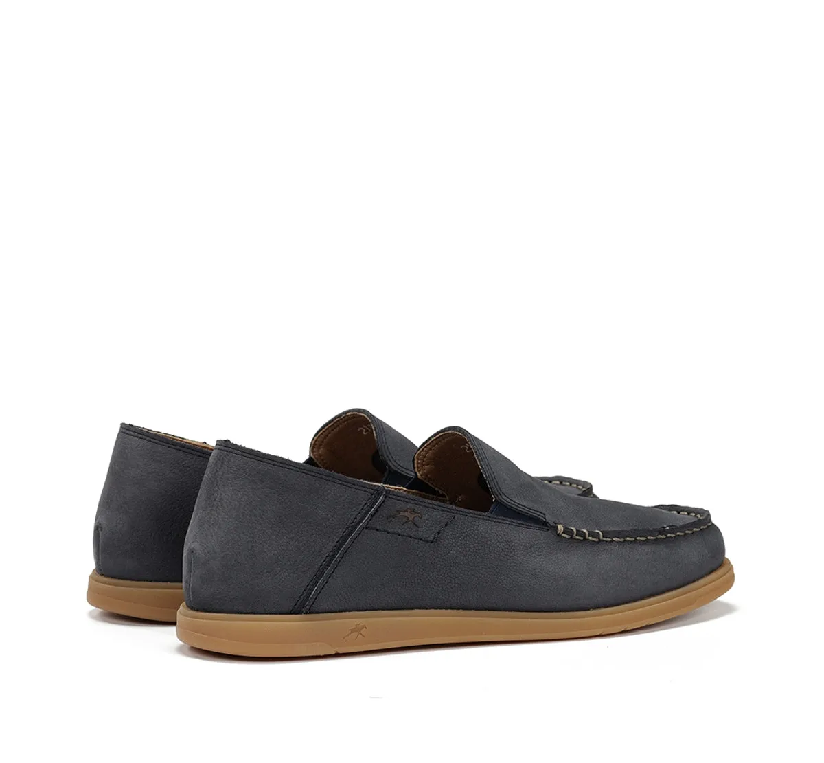 Fluchos Tribal F2193 mocassino uomo blu gomma