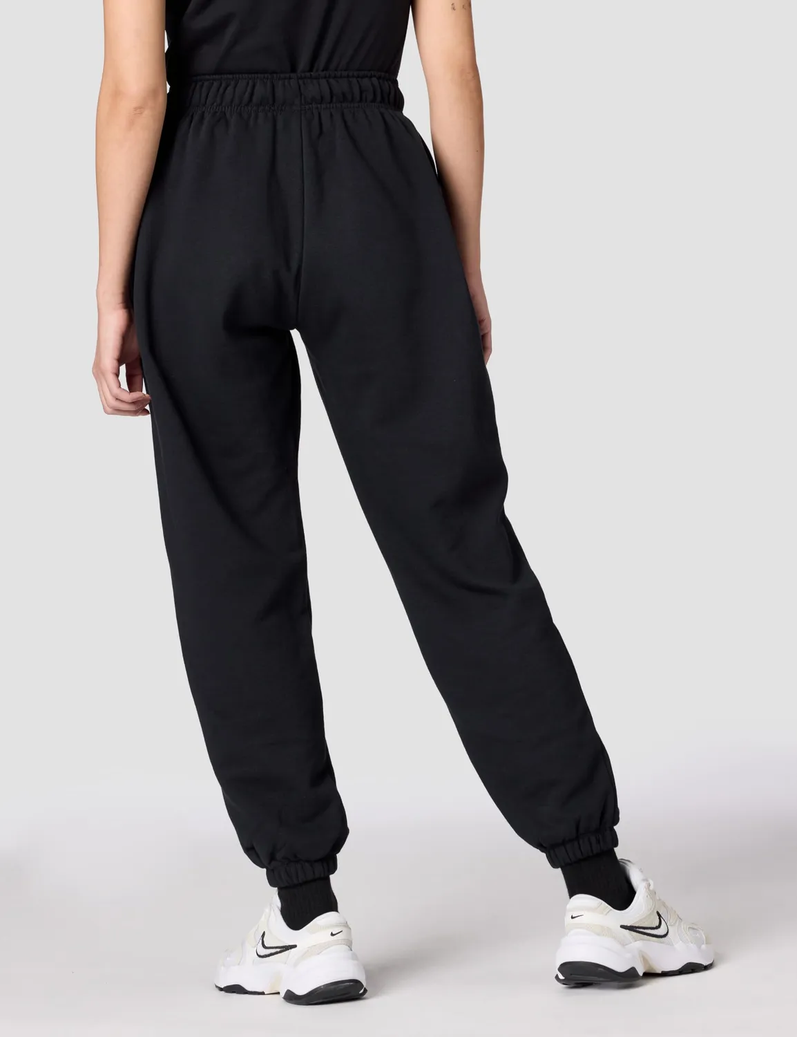 Nike Phoenix Fleece pantaloni tuta donna pile vita media