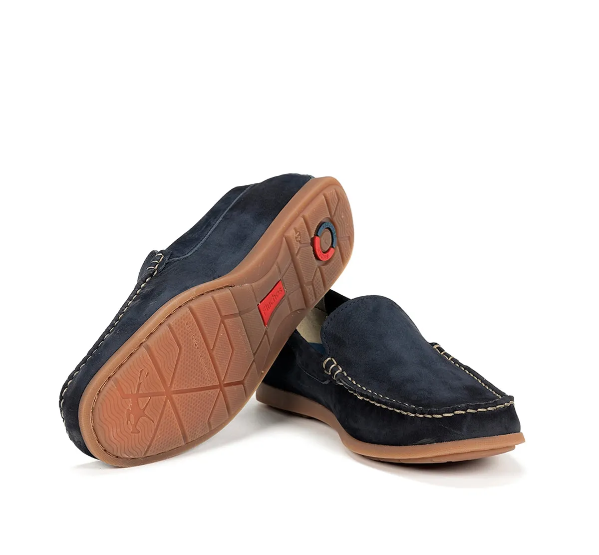 Fluchos Troy F1729 mocassini uomo blu