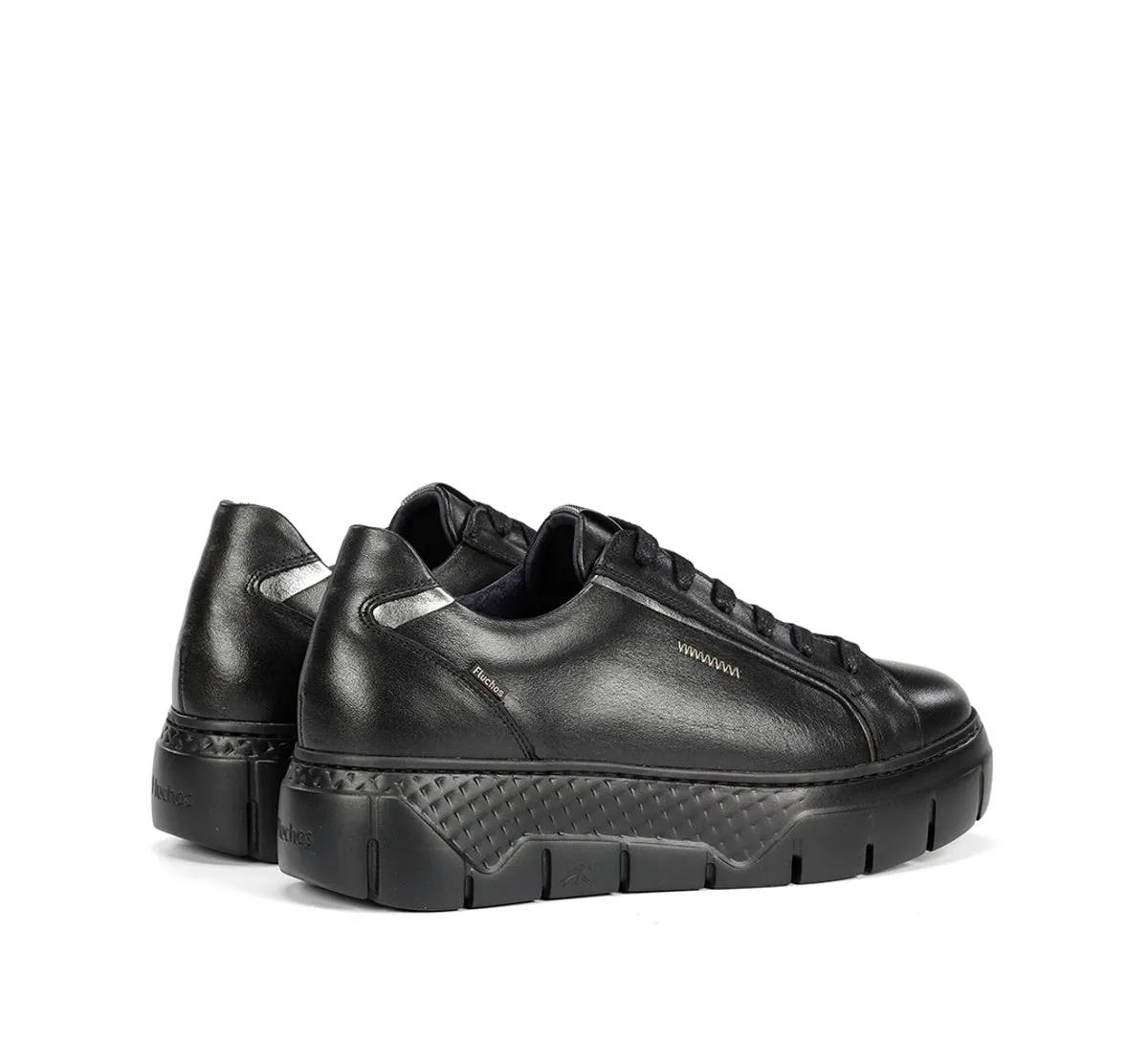 Fluchos Ilia F2305 sneakers donna nere con zeppa