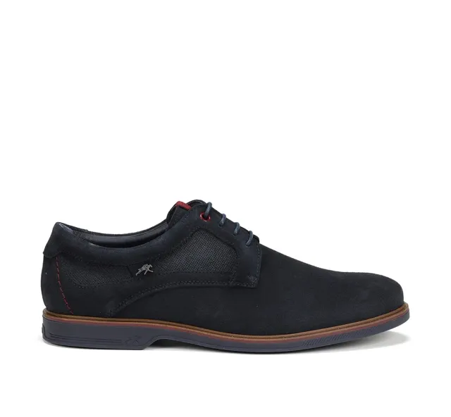 Fluchos Tristan F1857 scarpe uomo blu pianta larga