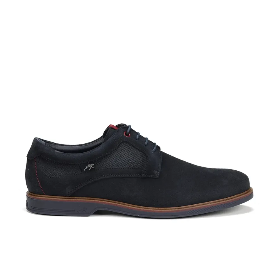 Fluchos Tristan F1857 scarpe uomo blu pianta larga