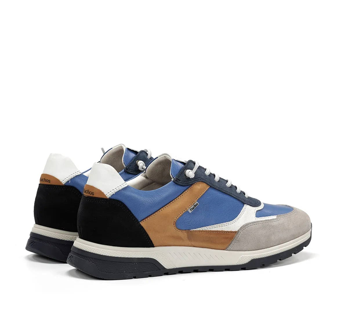Fluchos Louis F2192 Sneakers Uomo Blu in Pelle