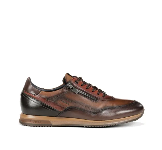 Fluchos Samir F2263 sneakers uomo marroni versatili