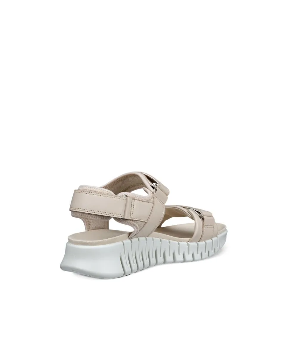 Ecco Gruuv sandali donna neri velcro