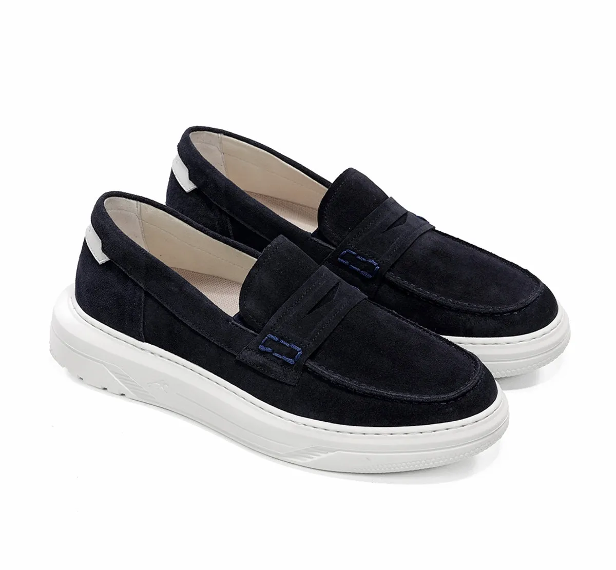 Fluchos Boston F2224 mocassino blu leggero
