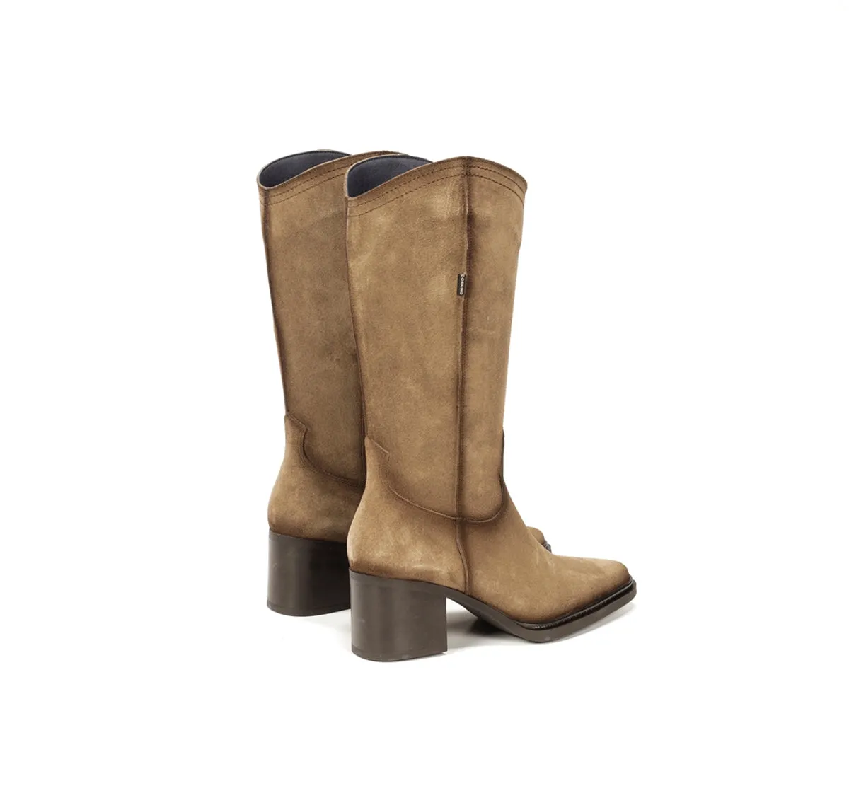 Dorking Tess D9826 stivaletti donna marrone