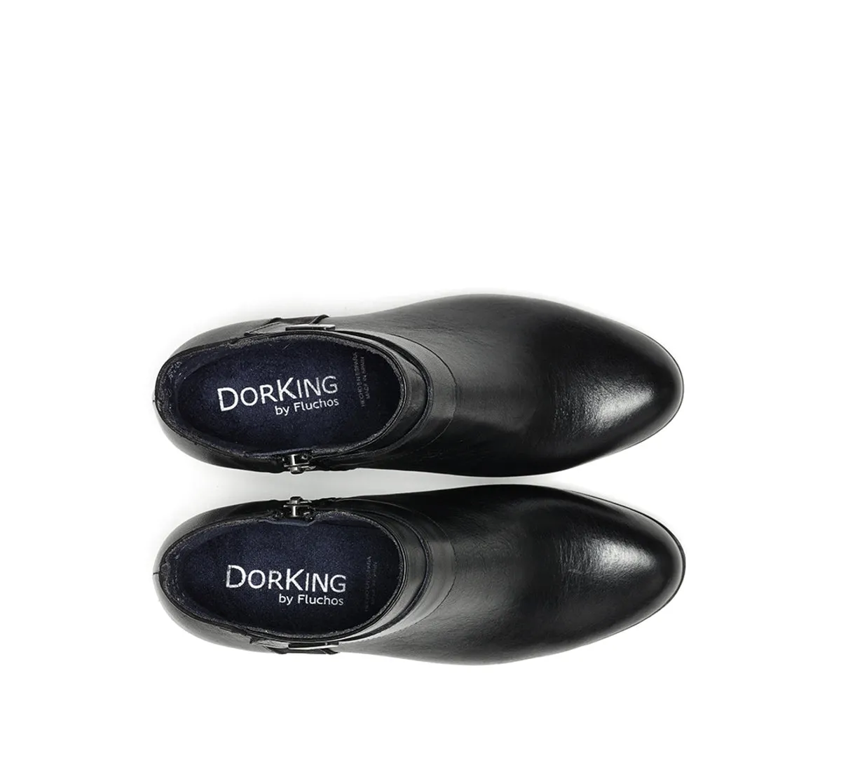 Fluchos Evelyn D9111 stivaletti donna neri tacco alto
