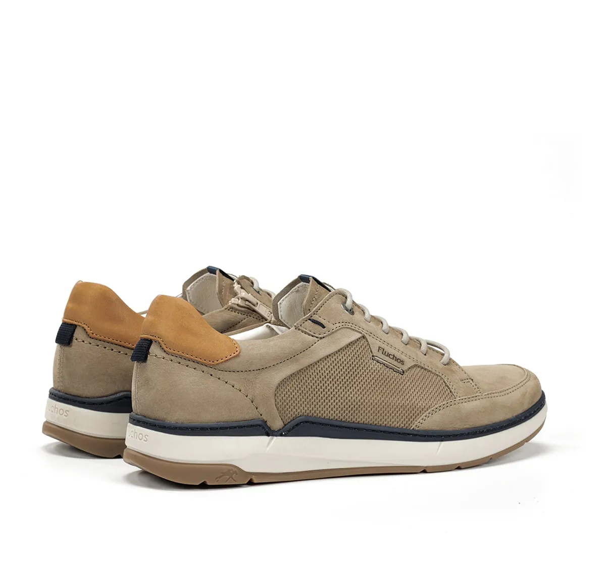 Fluchos Jeff F2211 sneakers uomo tortora casual