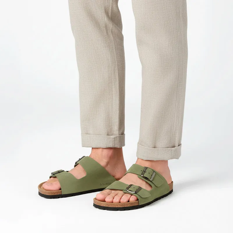 Suecos Bris Olive Green sandali donna verdi