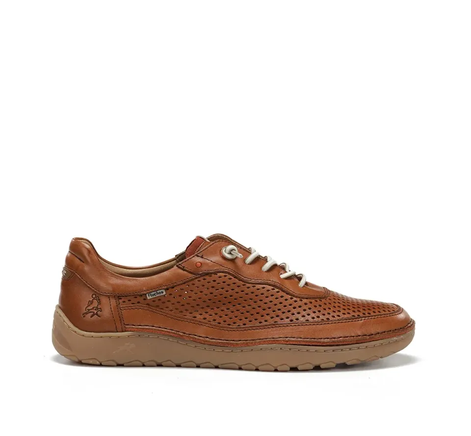 Fluchos Lenox F2219 sneakers uomo marroni pianta larga