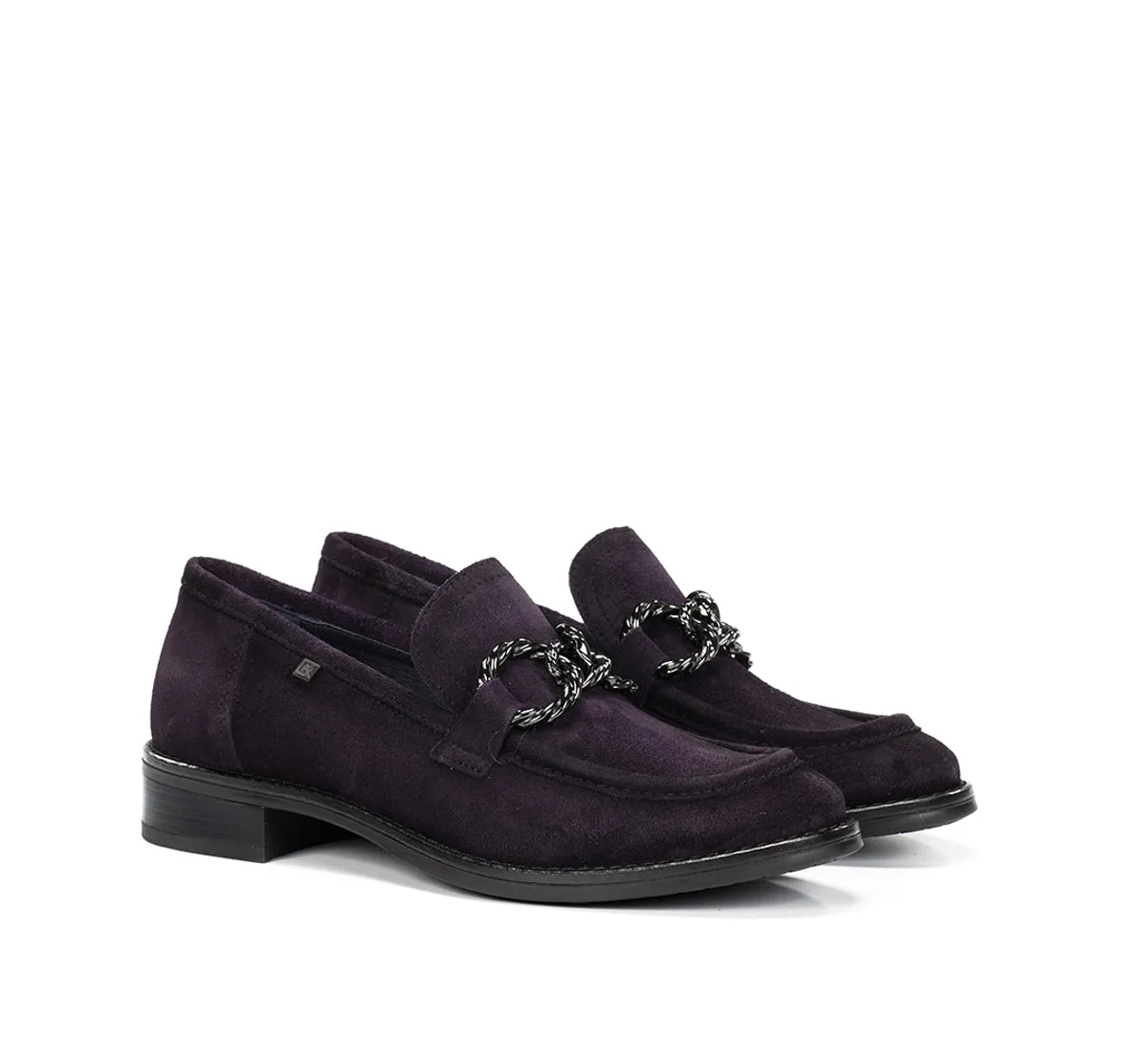 Dorking Harvard D9117 mocassino donna viola pelle