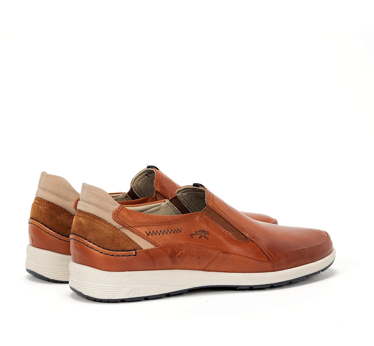 Fluchos Jaden F1735 slip on marrone uomo comode