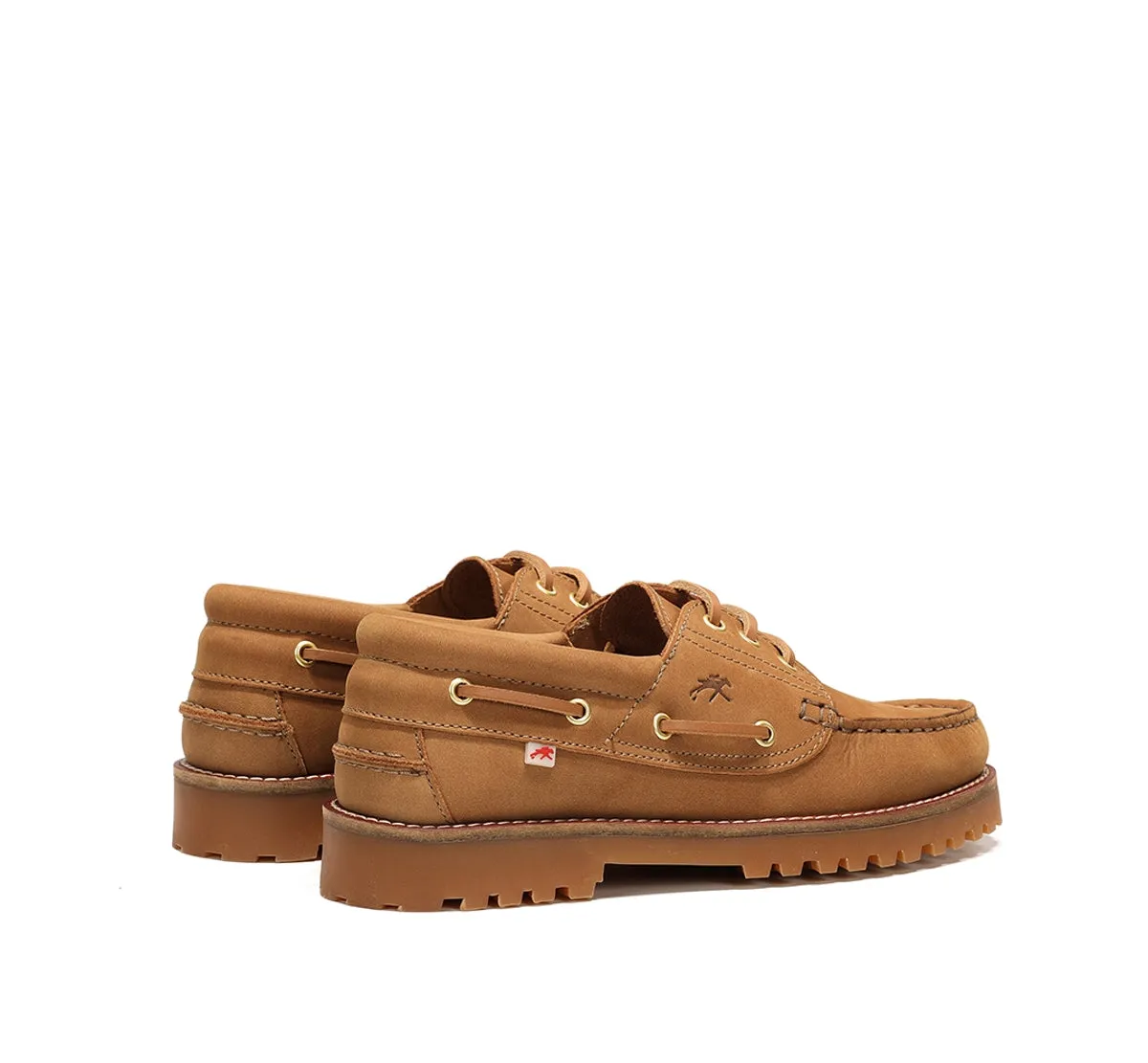 Fluchos Scott F0053 Scarpe Barca Donna Marrone
