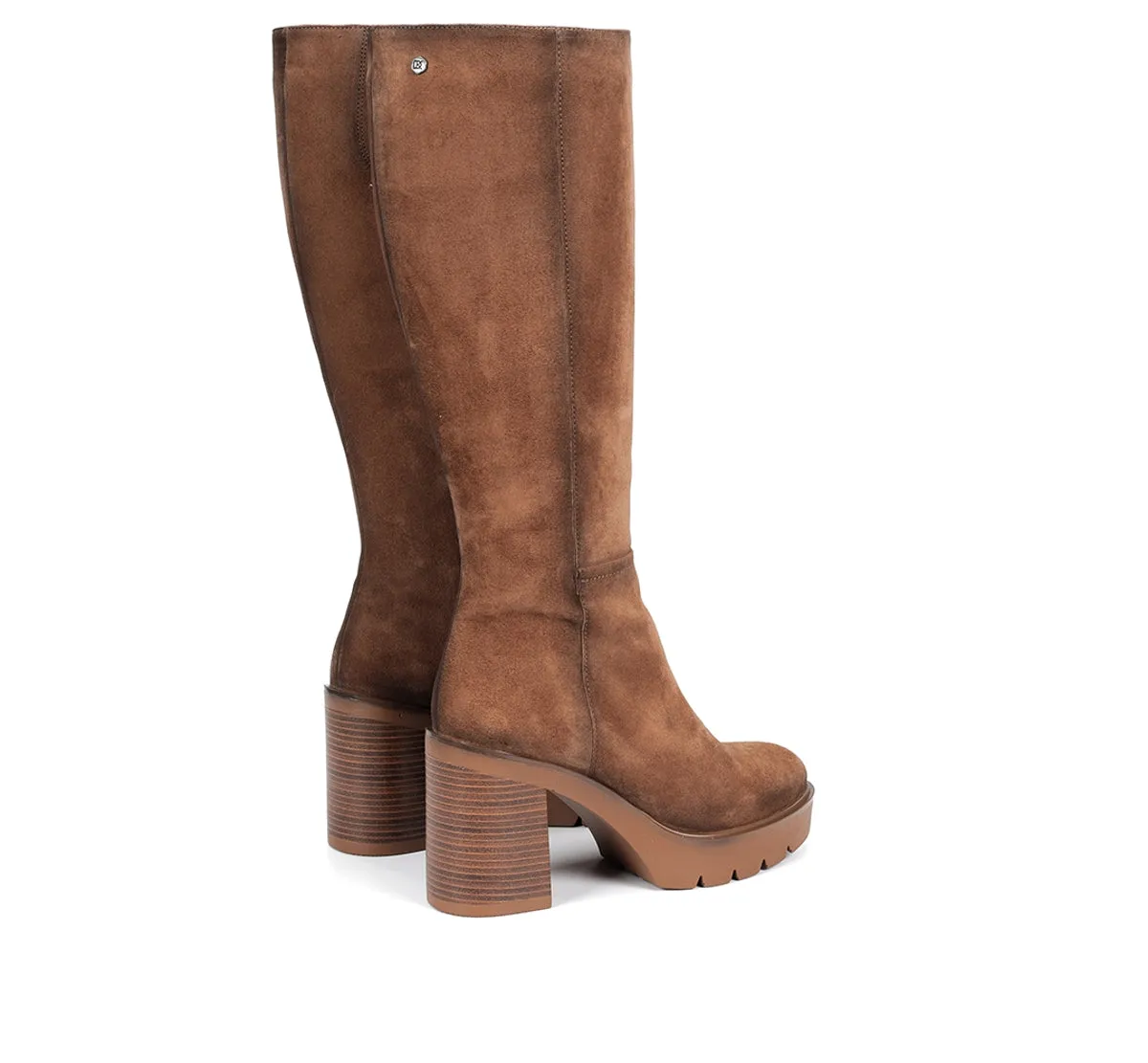 Fluchos Alert D9559 stivaletto donna marrone tacco