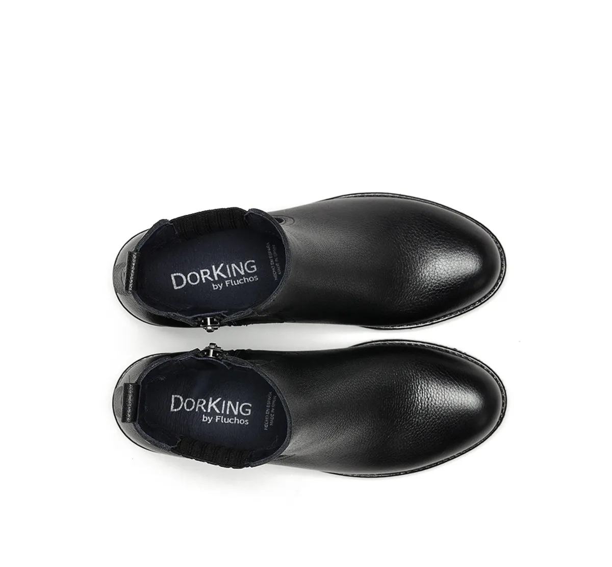 Fluchos Glass D8824 Stivaletti Donna Nero Track