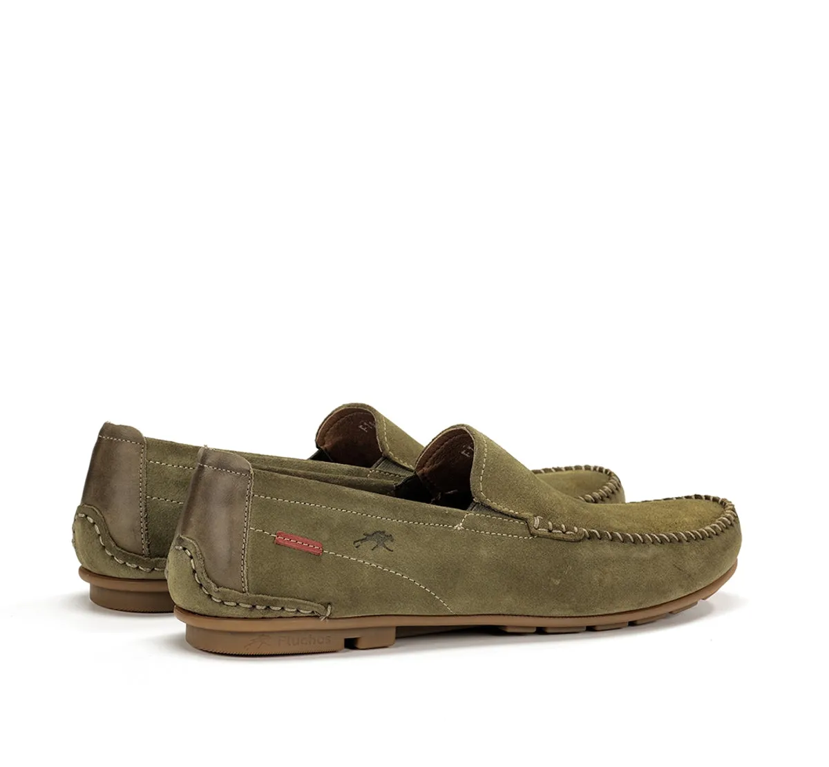 Fluchos Dorian F1091 mocassini uomo verde