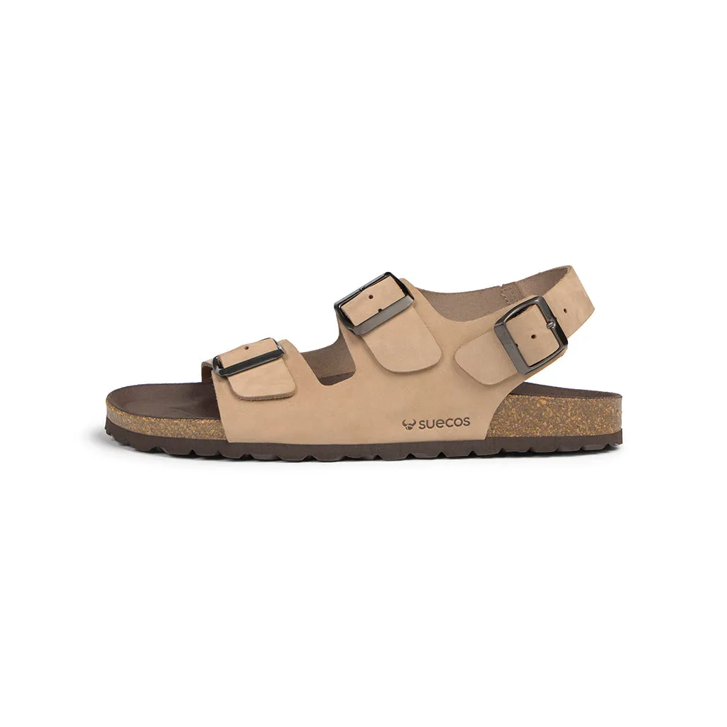 Suecos Leif Latte sandali uomo latte comodi