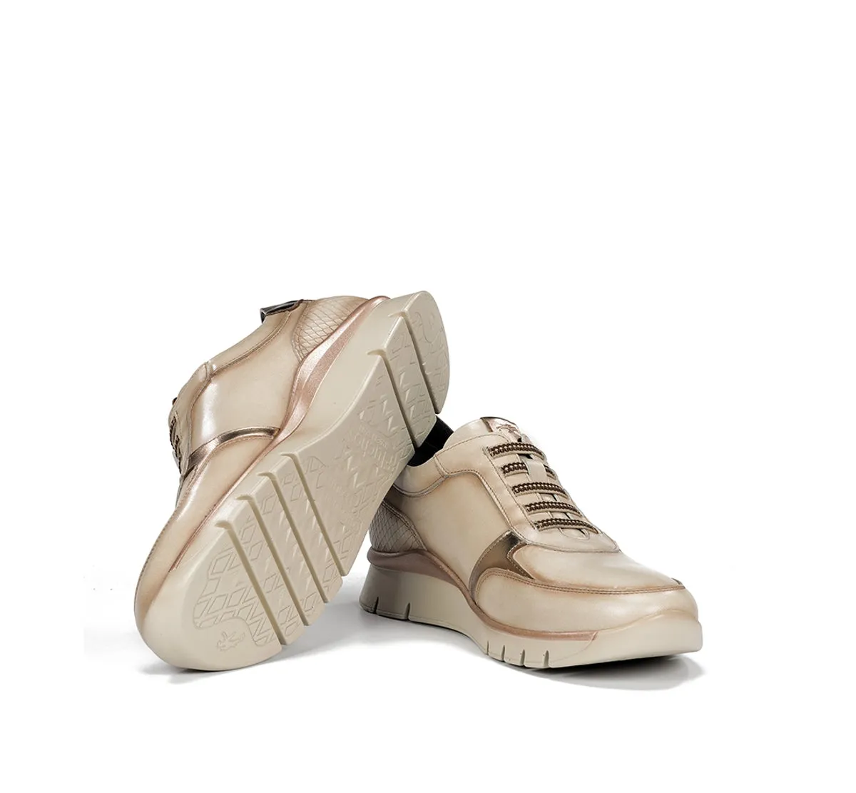 Fluchos Union F2074 sneakers bianche pianta larga