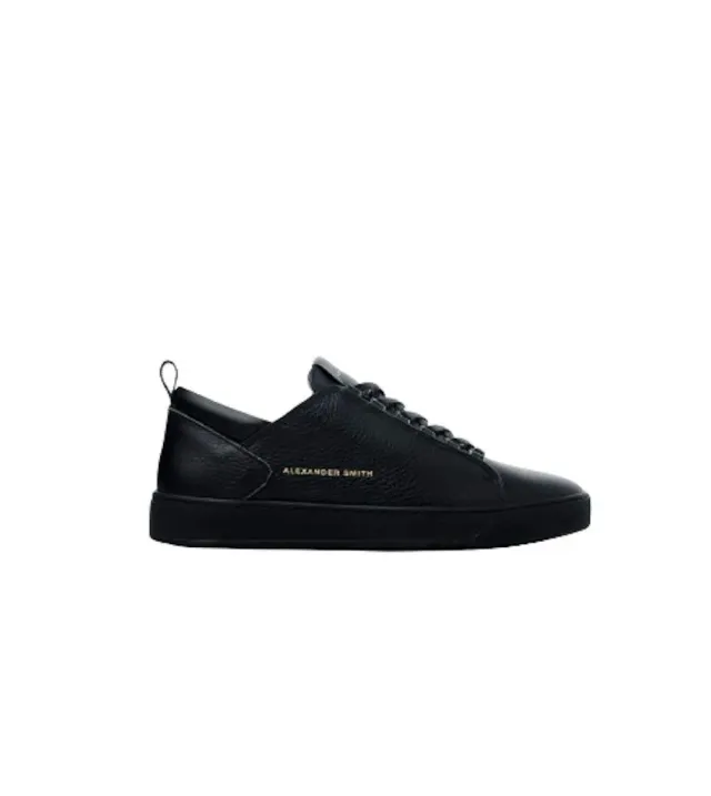 Alexander Smith Oxford sneakers uomo total black pelle