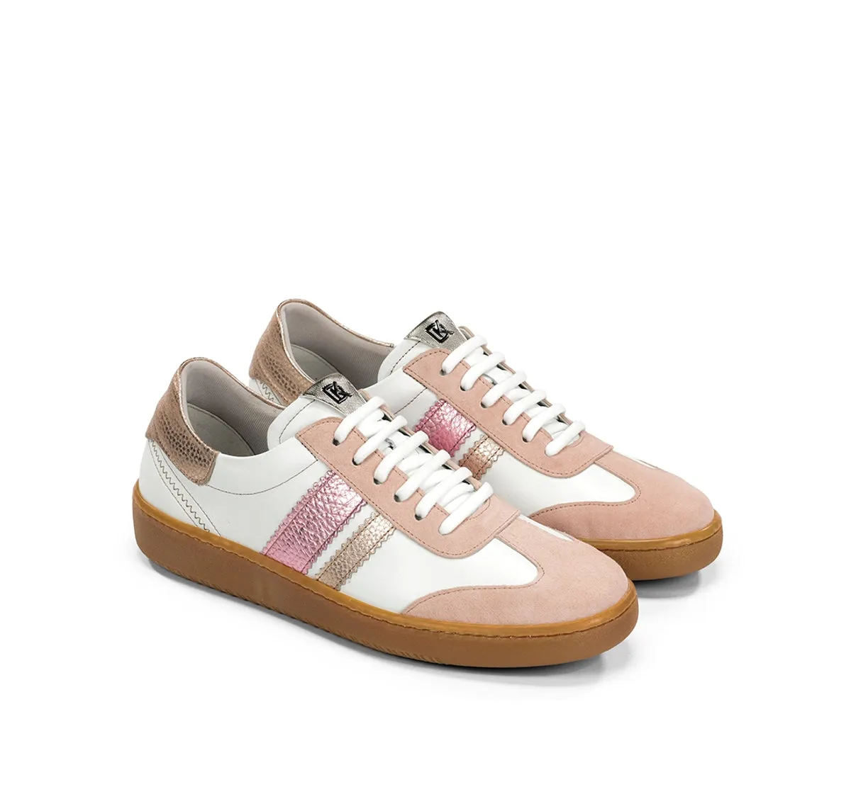 Fluchos Lynn D9476 sneakers donna nude pelle